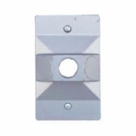 Teddico/Bwf Cover 1G Rect 1Hole W/Prf RC-1V 1719525